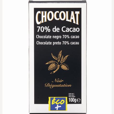 Éco+ (Leclerc) Chocolat 70% de cacao