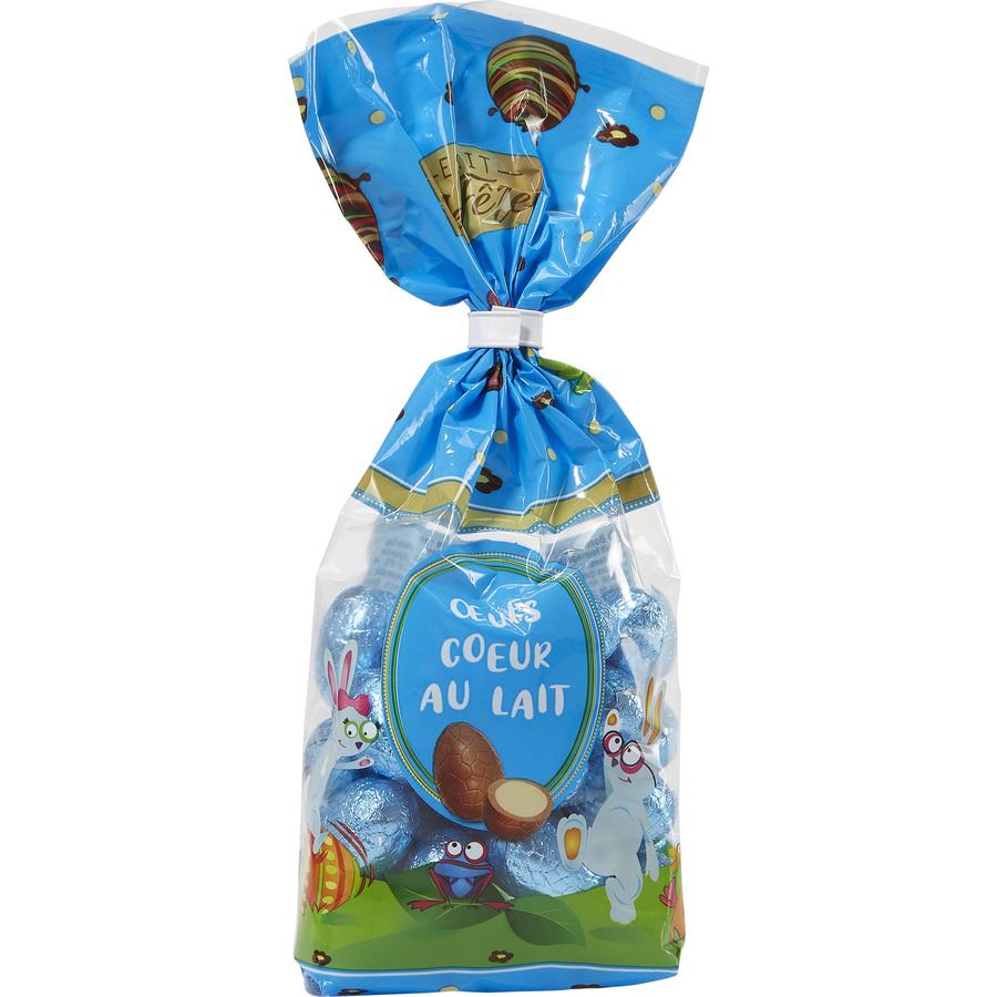 Carrefour Esprit de fête Œufs cœur au lait