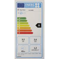King d'Home CLI122EB - Étiquette énergie