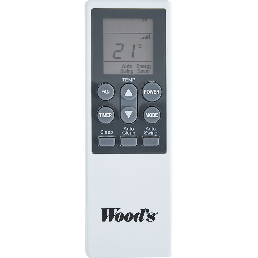 Wood's A/C Cortina Silent 12K - Télécommande