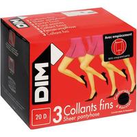 Dim 3 collants fins, mousse