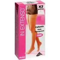 In Extenso (Auchan) Collants voile transparent x 2