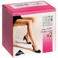 Tex (Carrefour) Voile Lycra cristal x 2