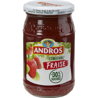 Andros Confiture fraise - 30 % de sucres
