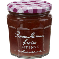 Bonne Maman Fraise intense confiture moins sucrée