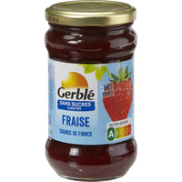 Gerblé Fraise sans sucres ajoutés