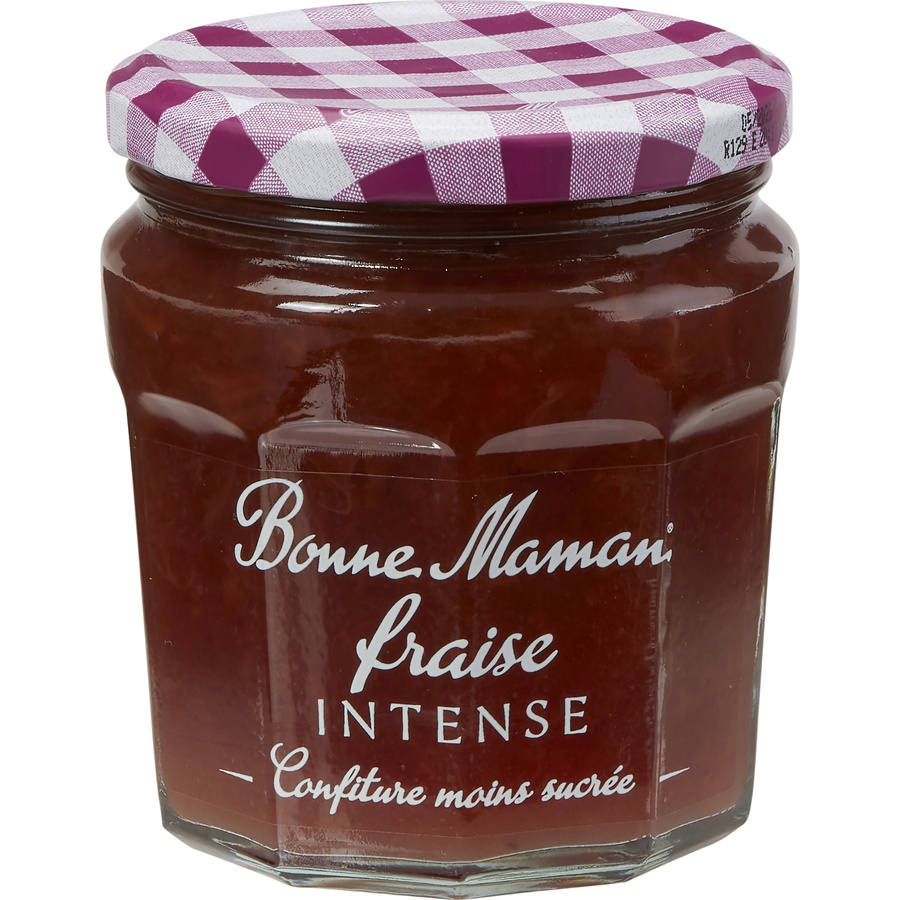 Bonne Maman Fraise intense confiture moins sucrée