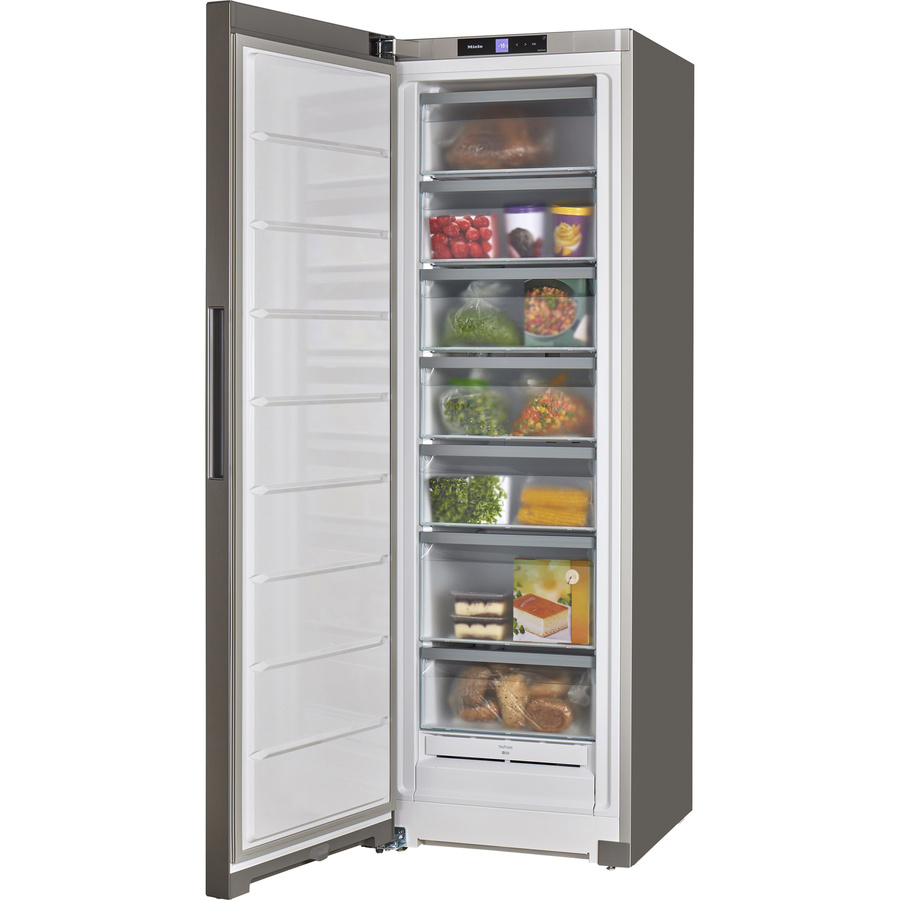 Miele FNS 4382 D el (Silver) - Vue porte ouverte