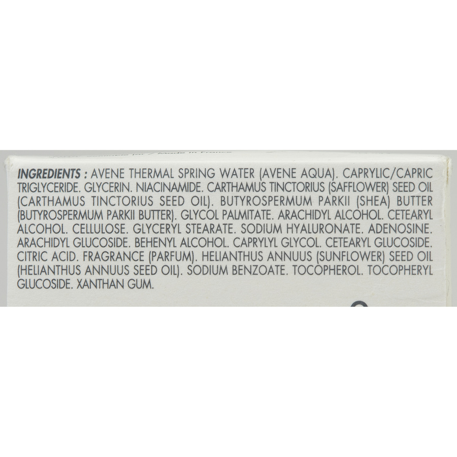 Avène Hyaluron activ B3 crème régénération cellulaire  - Liste des ingrédients