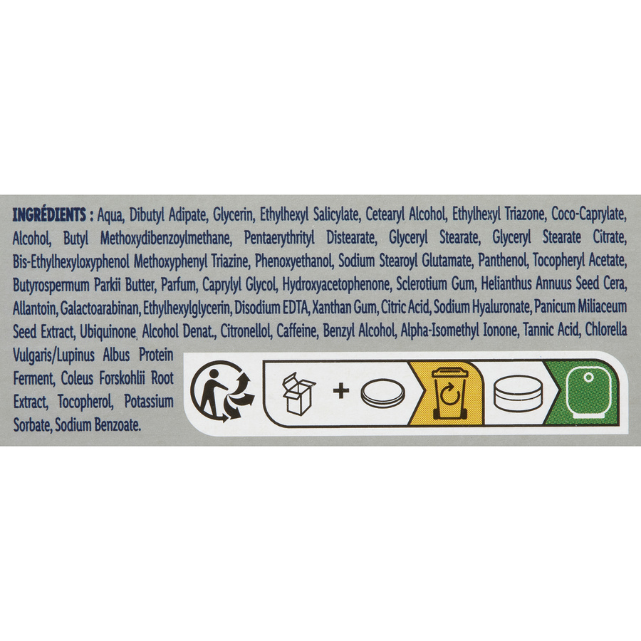 Cien (Lidl) Q10 intense FPS 15 crème de jour - Liste des ingrédients