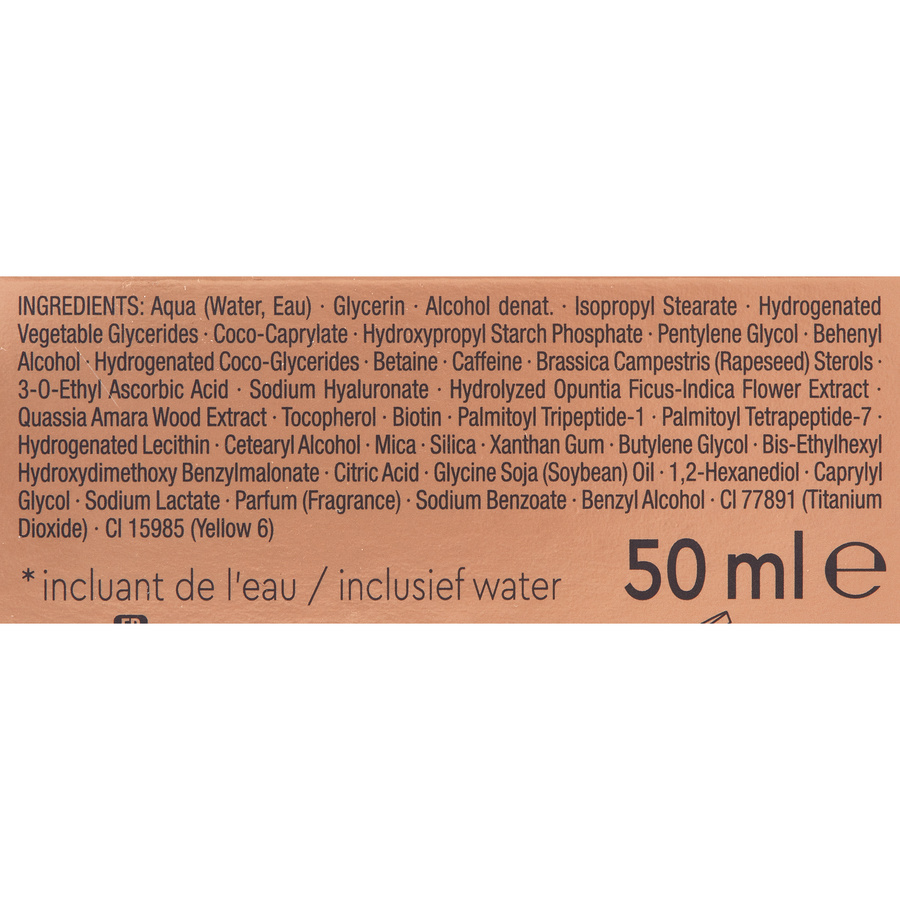 Diadermine Expert éclat intense 55+ - Liste des ingrédients