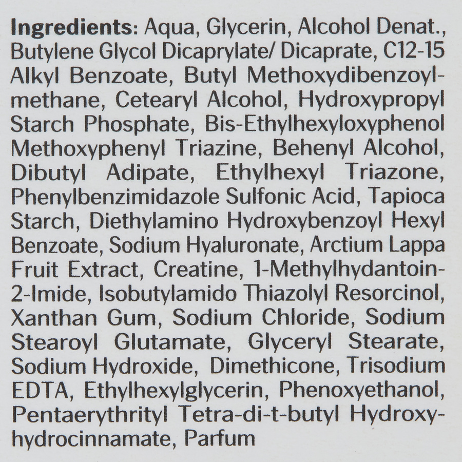 Eucerin Hyaluron-filler + elasticity SPF 30 - Liste des ingrédients