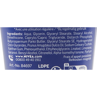 Nivea Hydratation Intense - Liste des ingrédients