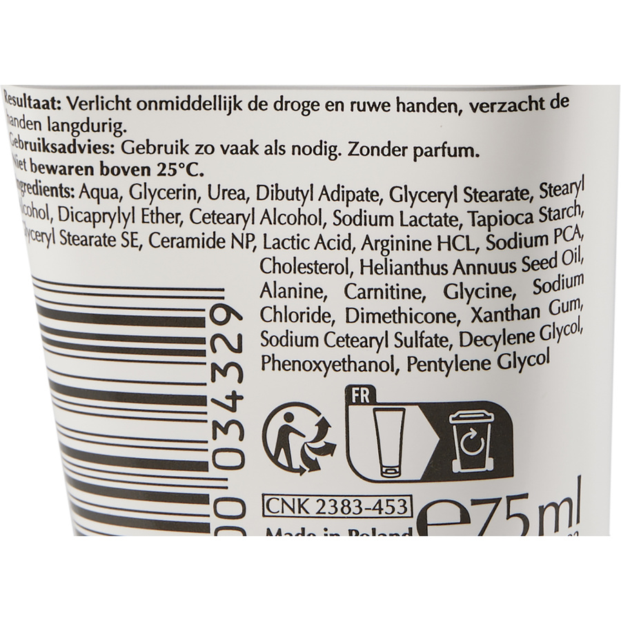 Eucerin Urearepair 5 % d’urée - Liste des ingrédients