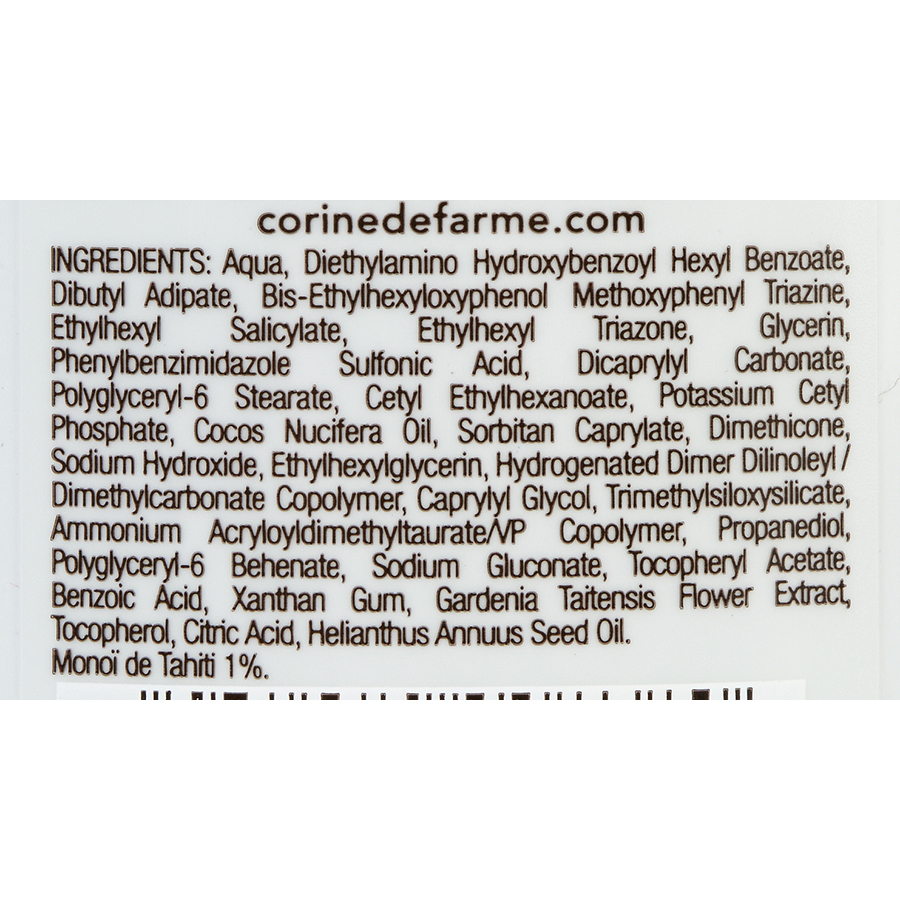 Corine de Farme Lait protecteur visage & corps kids 50 - Liste des ingrédients