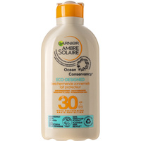Garnier Ambre Solaire Ocean Conservancy lait haute protection éco-conçu