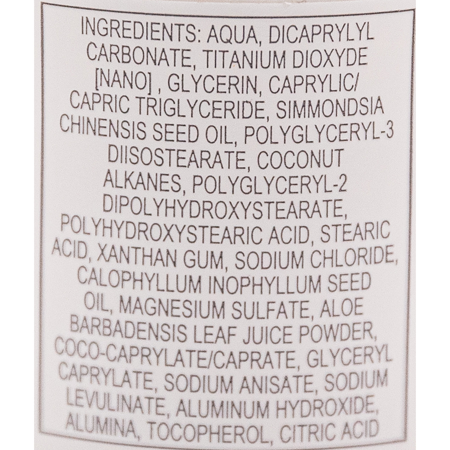 Decathlon Solaire sun mineral roll on enfants 50+  - Liste des ingrédients