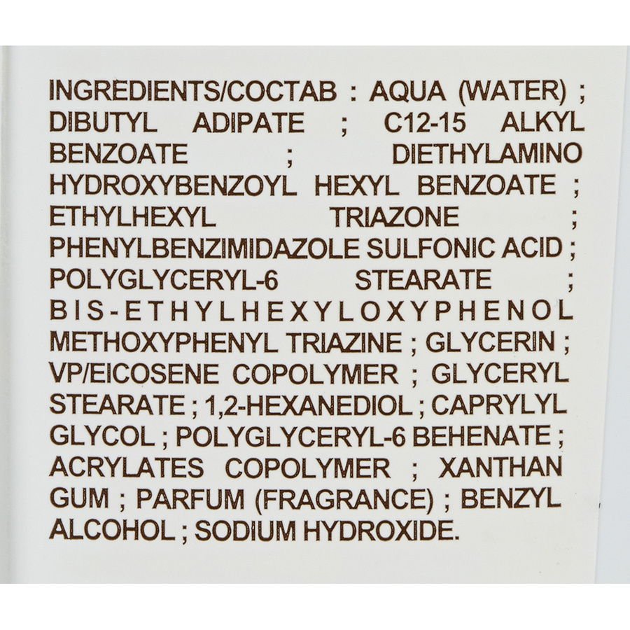 Lovea Kids spray hydratant 50+ - Liste des ingrédients