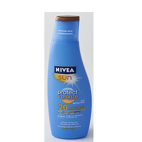 Nivea Sun Protect & bronze lait protecteur 20