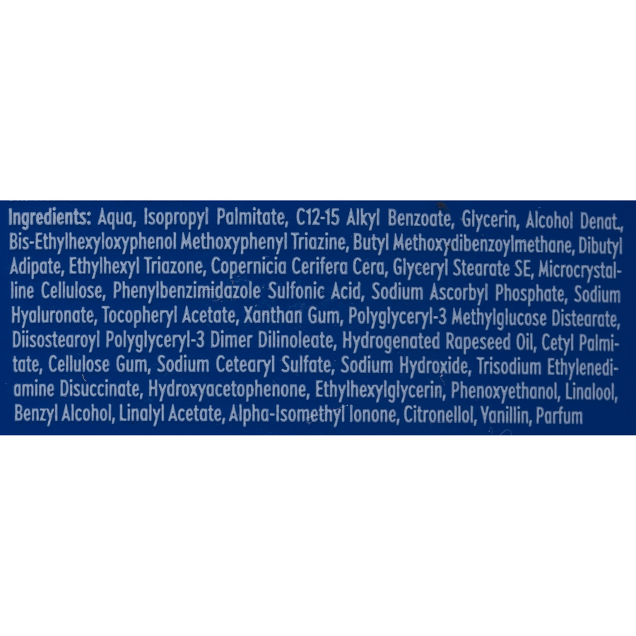 Nivea Sun Protect & hydrate 30 - Liste des ingrédients