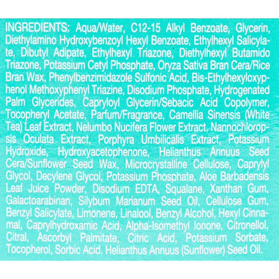 Rituals Invisible sun protection milky spray 50 - Liste des ingrédients