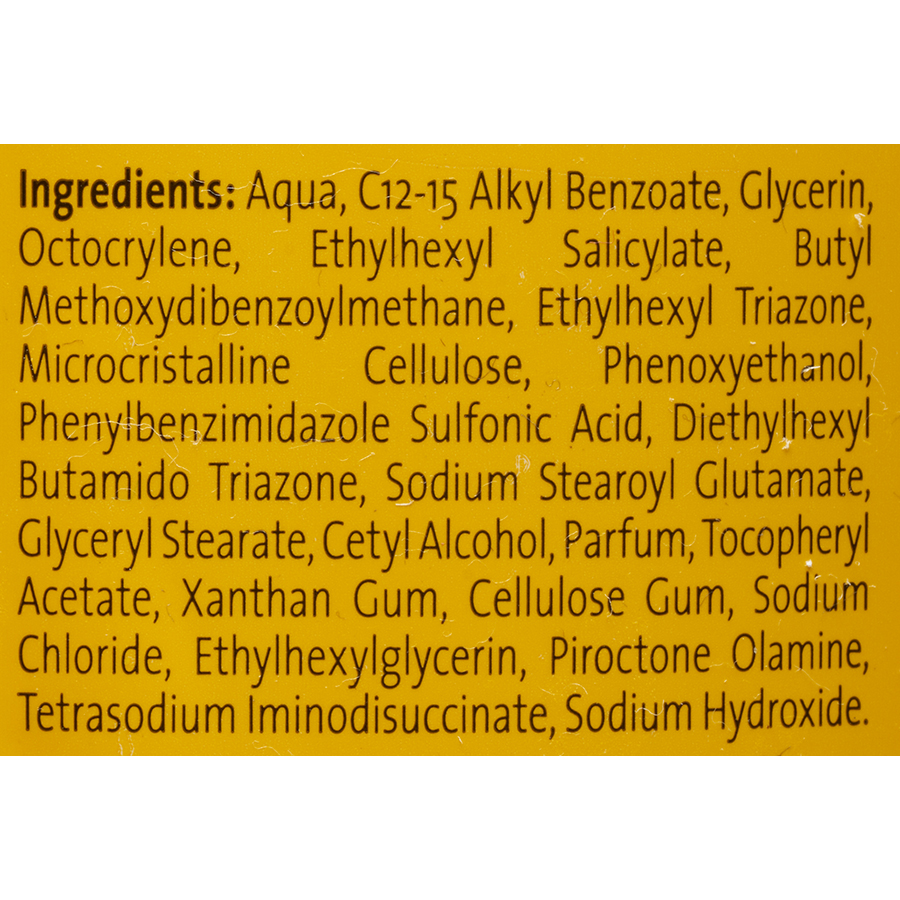Zenova (Action) Sun Spray - Liste des ingrédients