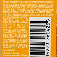Biotherm Waterlover 50+ - Liste des ingrédients