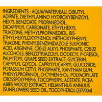 Caudalie Vinosun protect 50+ - Liste des ingrédients
