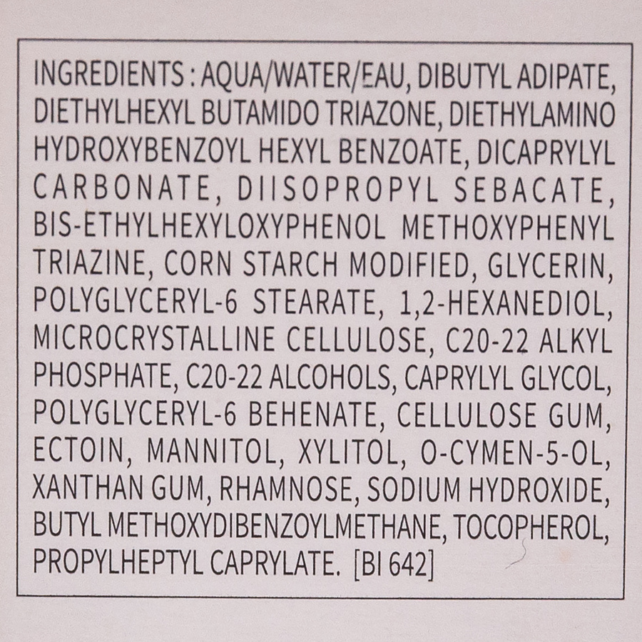 Bioderma Photoderm Aquafluide 50+ - Liste des ingrédients