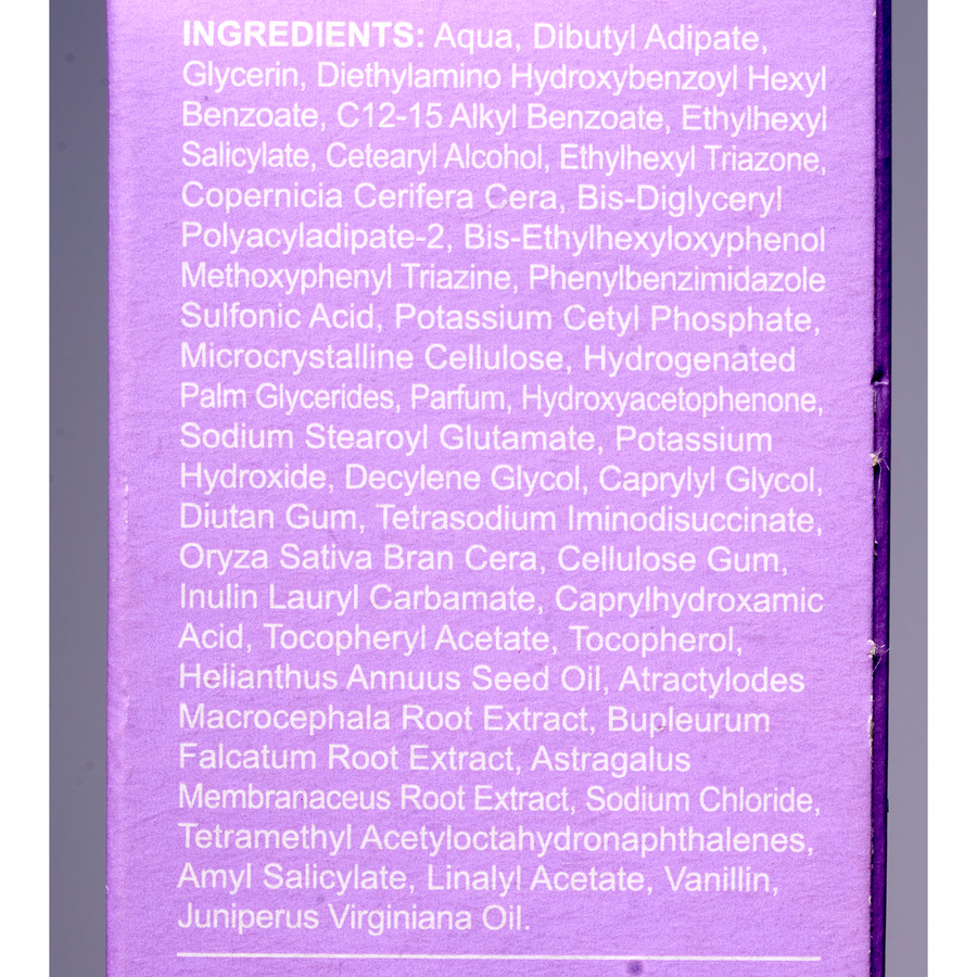 Hema Anti-pigmentation 50 - Liste des ingrédients