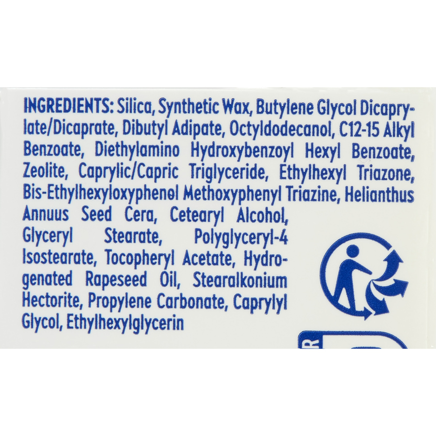 Nivea Sun Silky UV stick 50+ - Liste des ingrédients