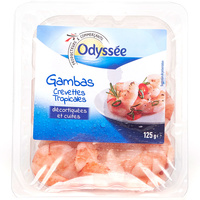 Odyssée (Intermarché) Gambas crevettes tropicales cuites