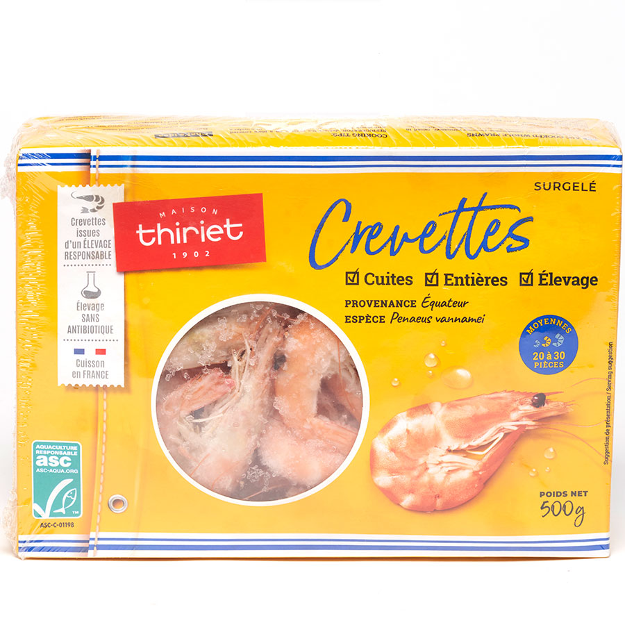 Thiriet Crevettes cuites - 