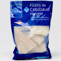 Filets de cabillaud sauvage