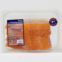 Pavé de saumon x4 Le Poissonnier Auchan