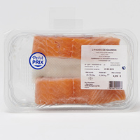 2 pavés de saumon Petit Prix Mowi Boulogne