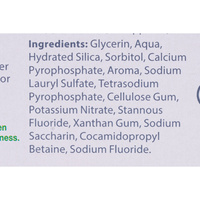 Colgate Total active prévention - Liste des ingrédients