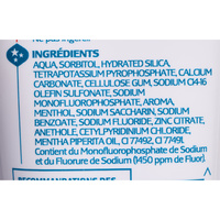Marque repère (E.Leclerc) Dentamyl expert 8 en 1 - Liste des ingrédients