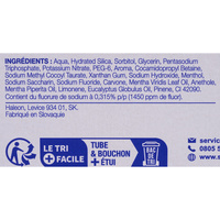 Sensodyne Protection complète - Liste des ingrédients