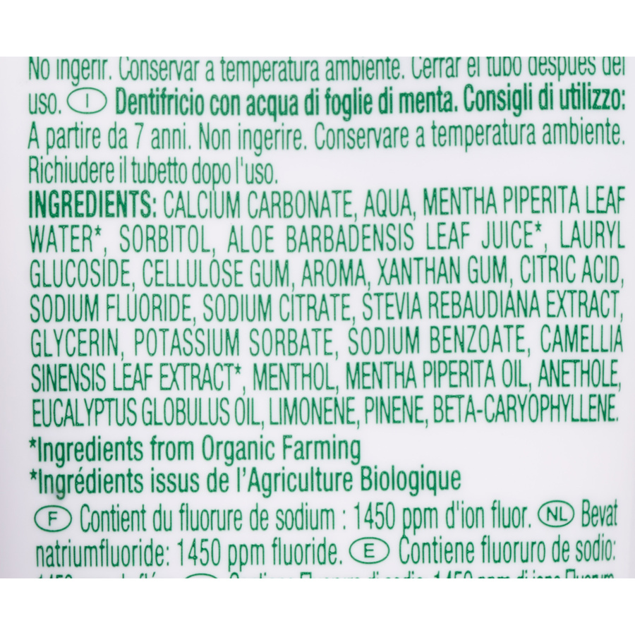 Carrefour Soft Bio fresh - Liste des ingrédients