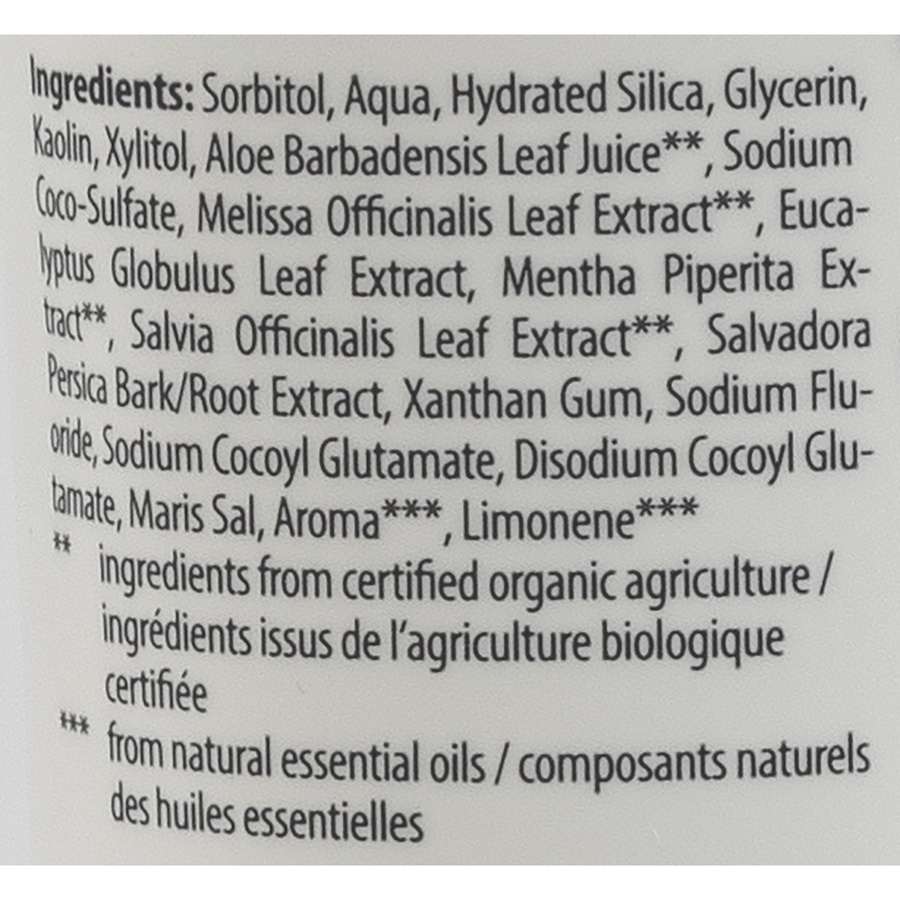 Lavera Complete care - Liste des ingrédients