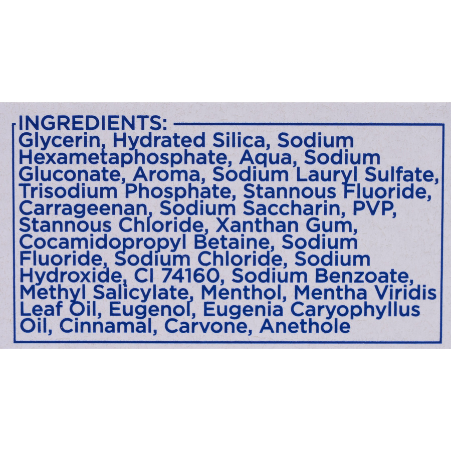 Oral-B Pro-expert - Liste des ingrédients