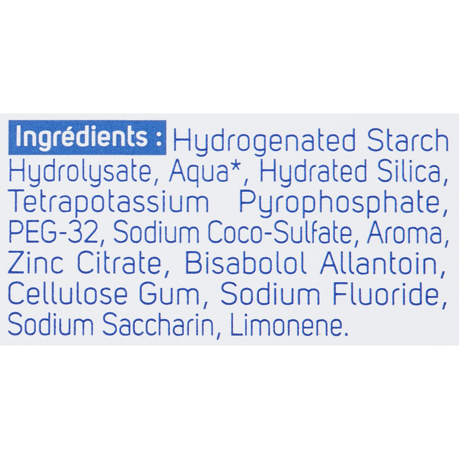 Sanogyl Apaise & renforce - Liste des ingrédients