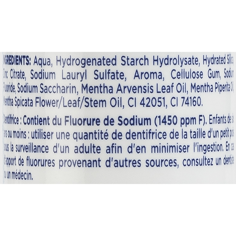 Signal Haleine pure - Liste des ingrédients