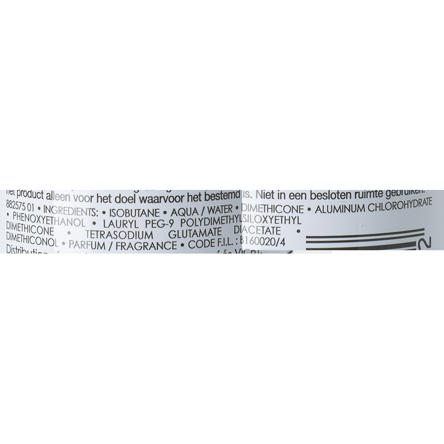 Vichy Déodorant antitranspirant anti-traces blanches et jaunes - Liste des ingrédients