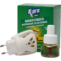 K Pro Vert Moustiques diffuseur électrique