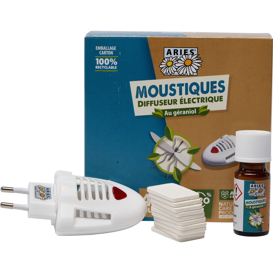 Aries Moustiques diffuseur électrique au géraniol