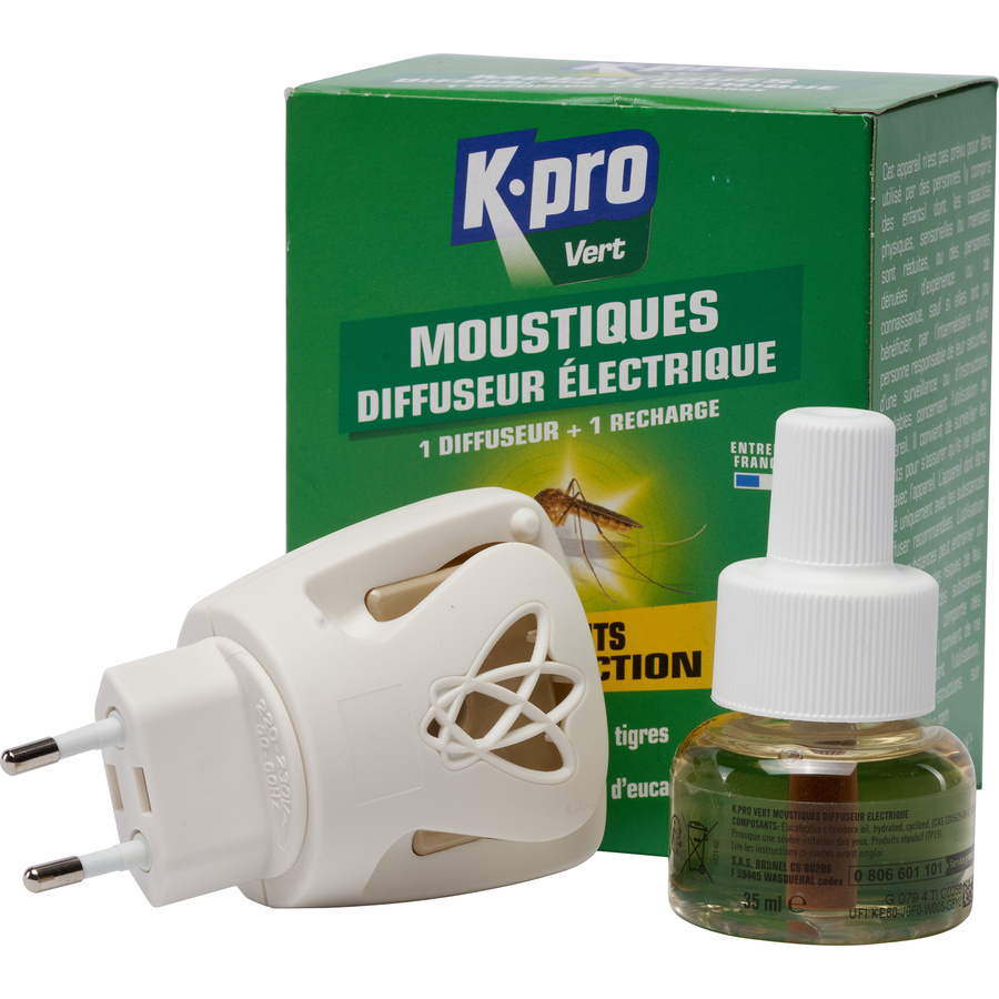 K Pro Vert Moustiques diffuseur électrique