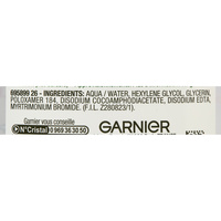Garnier Skinactive - Solution micellaire tout en 1 - Liste des ingrédients