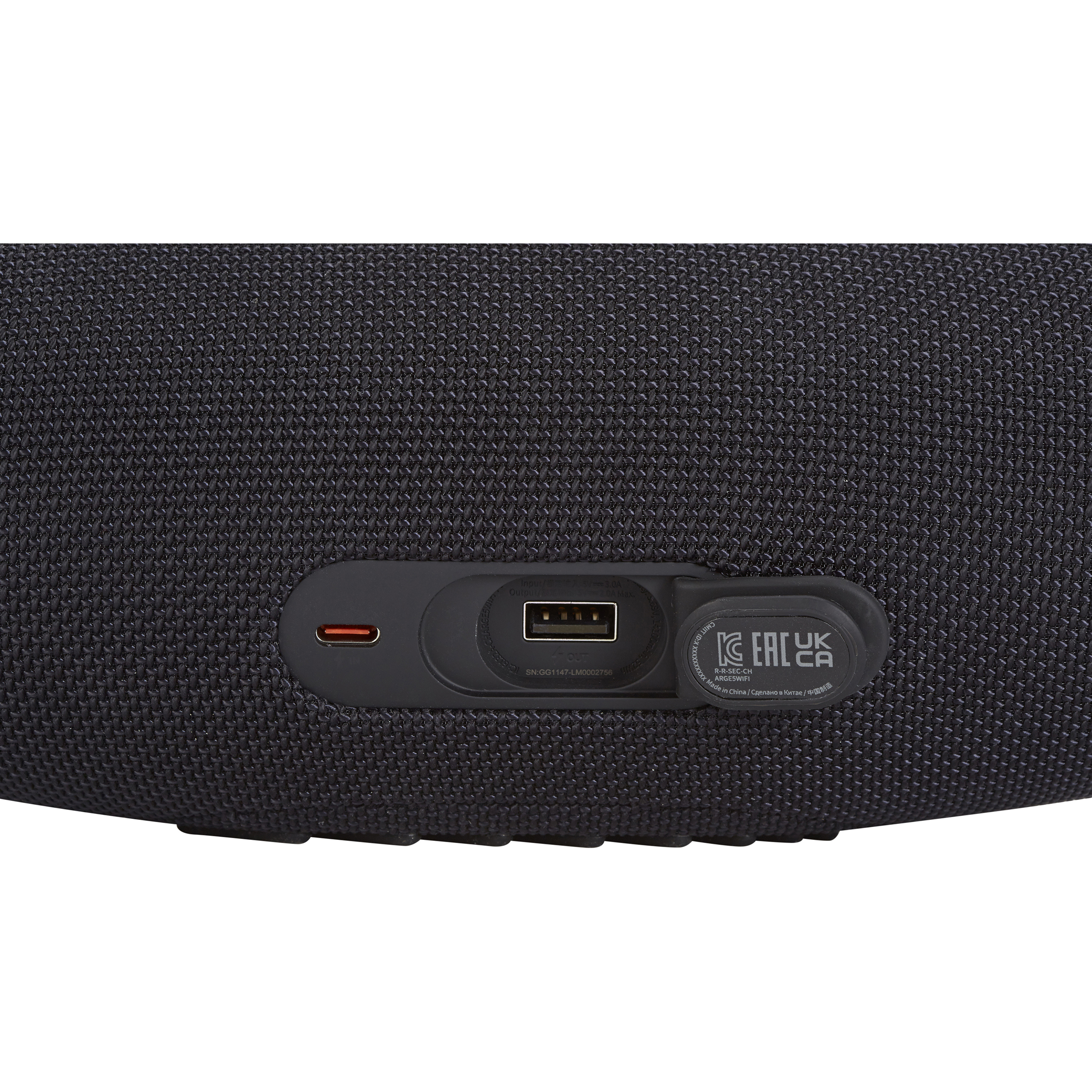 JBL Charge 5 Wi-Fi - Connectique